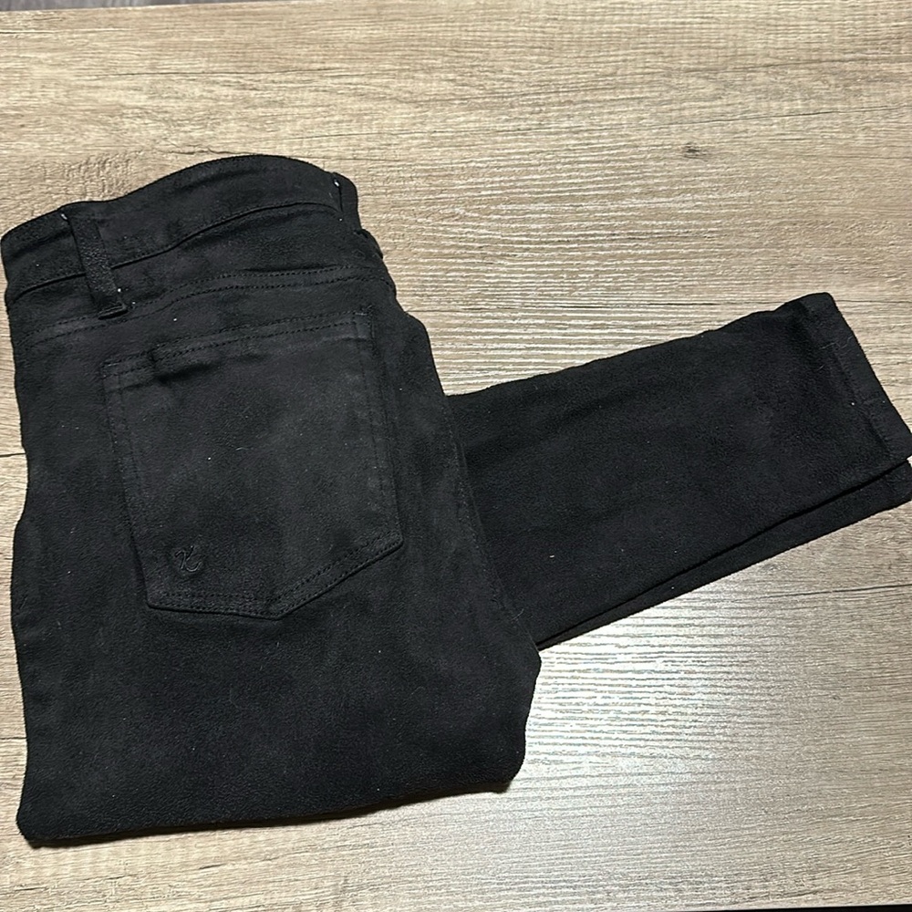 Black toothpick skinny pants